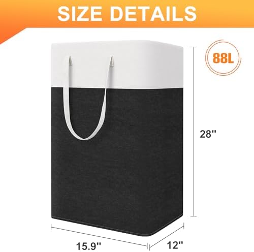 TasticTotes Laundry Basket 3-Pack, Laundry Hamper - Image 2