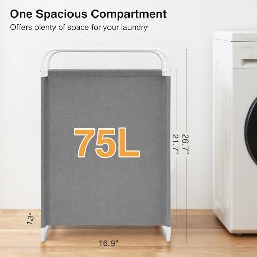 STO STO Laundry Hamper, 75L Laundry Basket - Image 3