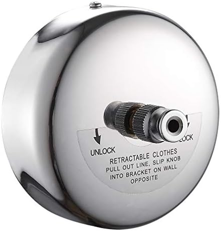 JOOM Retractable Clothesline Indoor, 9.2 FT Wall-Mounted Laundry Line by JOOM