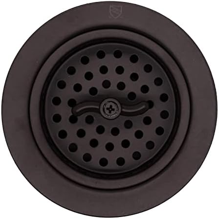 Westbrass A213-12 3-1/2" Wing Nut Twist Style Large Kitchen Sink Basket Strainer - Image 2