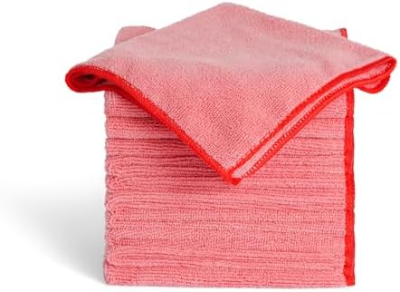 Rubbermaid Microfiber Heavy-Duty Cloth Towels 16 Pack 16"x16" Non-Scratch by Unknown
