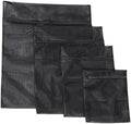 4pcs Mesh Laundry Bags Zipper Heavy Duty Washing Machine Bags Clothing Sweater by IMIKEYA