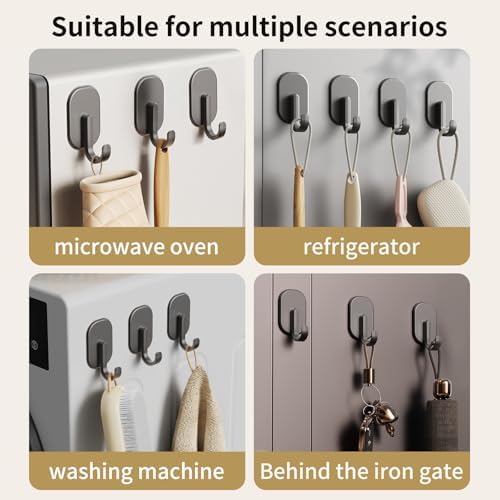 3-Pack Magnetic Hooks - Image 6