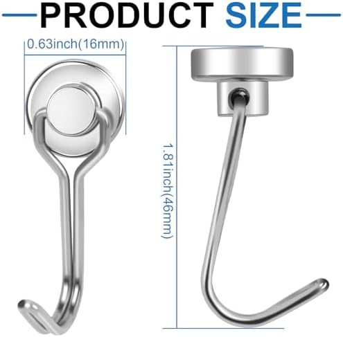 E BAVITE Swivel Swing Magnetic Hooks - Image 2