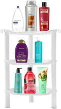 3 Tier Shower Caddy Organizer Shelf Corner, 13.5 x 10 x 26 Inches, Plastic by SLZBCY