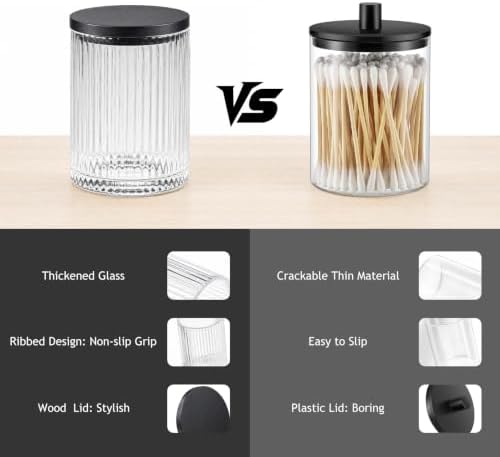 SheeChung 2 Pack Glass Apothecary Jar - Image 7