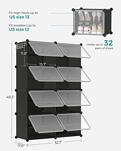 SONGMICS Shoe Rack, 8-Tier - Image 3