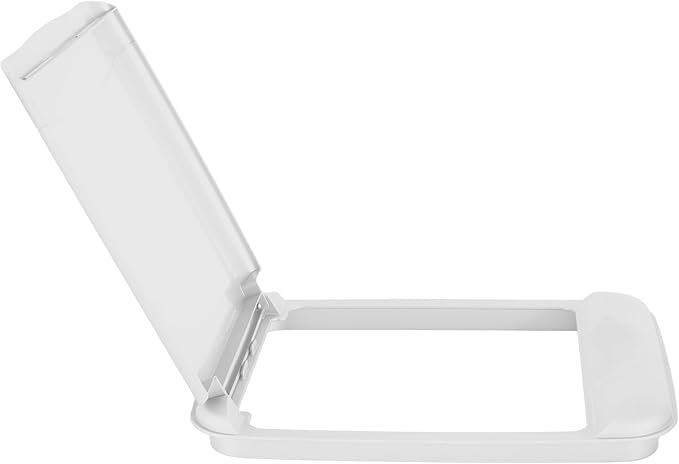 Rev-A-Shelf 35 Qt Under Sink Garbage Can Lid for Base Kitchen and Bathroom Cabinet Plastic Trash Bin Lid Only, White, RV-35-LID-1-40 (2 Pack)