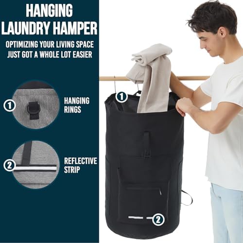 Laundry Backpack Heavy Duty, 115L Extra Large Laundry Bag - Image 4