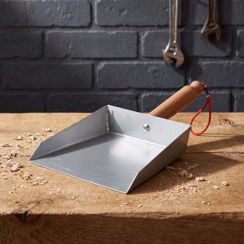 VOSAREA Mini Dustpan Stainless Steel Small Dustpan Portable Short Handle - Image 5