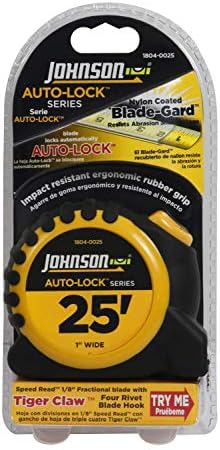 Johnson Level & Tool 1804-0025 Auto-Lock Power Tape, 1 Tape - Image 2