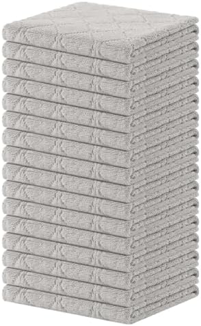 Homaxy Super Soft 16 Pack Coral Velvet Dish Cloths by Homaxy