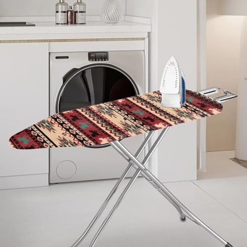 GLENLCWE South Aztec Style Ironing Board Cover, 54x15 inches, Farmhouse Ironing - Image 2