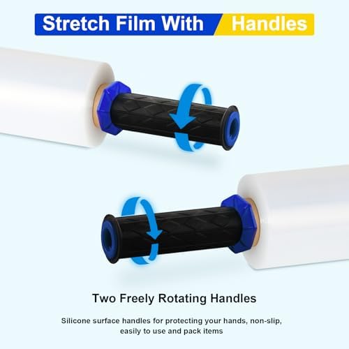 Stretch Film, RAZCC Stretch Wrap Industrial Strength, Shrink Wrap - Image 4