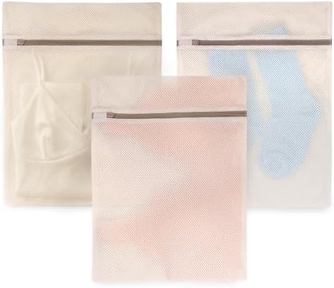 Muchfun Soft Cotton Mesh Laundry Bags by Muchfun