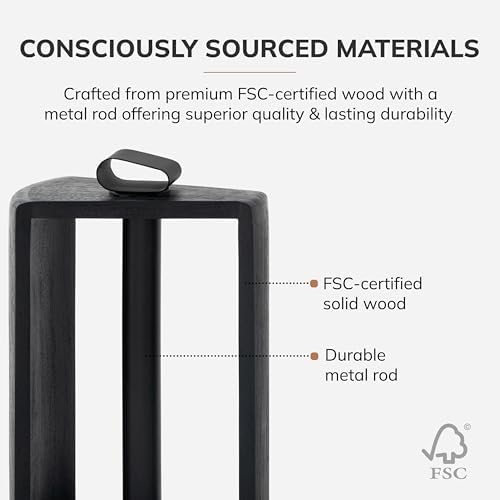 Anji Mountain Wooden Paper Towel Holder - Image 3