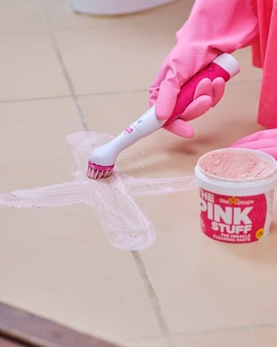 The Pink Stuff Miracle Scrubber Kit, Electric Cleaning Tool Set - Image 4