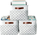 DECOMOMO Storage Bins, Large Fabric Storage Baskets by DECOMOMO