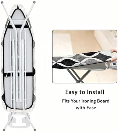 Ironing Board Cover Standard Size 15 x 54 Inch, Scorch and Stain Resistant - Image 5