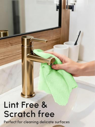 Microfiber Cleaning Cloths Roll 75 Pack 12x12 Inch Lint Free - Image 4