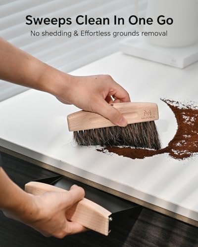 Small Coffee Brush and Dust Pan Set - Image 2