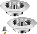 3 in 1 Kitchen Sink Drain Strainer, Universal Stainless Steel Sink Stopper by Caelecsisi