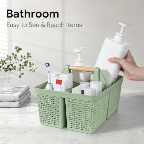 UUJOLY Portable Plastic Shower Caddy Basket - Image 4