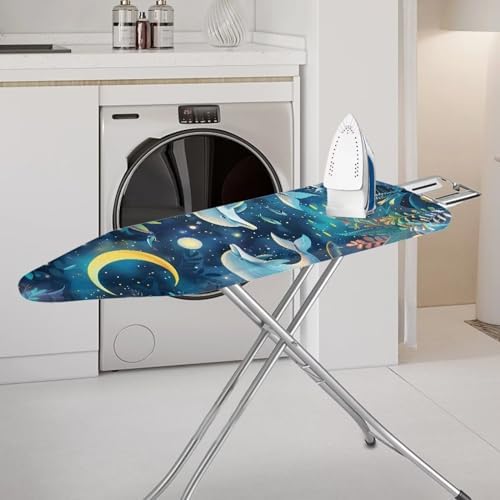Dolphin Ironing Board Cover and Pad, Stain Resistant and Scorch, Smooth Iron - Image 2