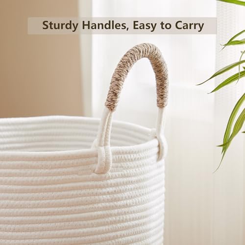 80L Extra Large Hamper Laundry Basket Tall Woven Clothes Hamper - Image 6