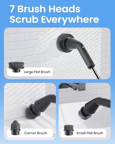 Leebein Electric Spin Scrubber, Cordless Cleaning Brush - Image 6