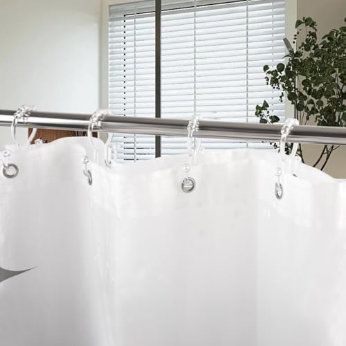 Resze Plastic Shower Curtain Hooks - Image 7