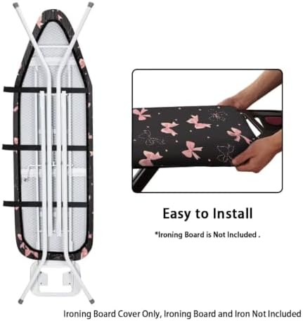 Dreamy Bowknot Ironing Board Covers Fits Standard Sizes Ironing Board Protector - Image 4