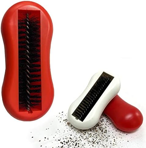 Table Crumb Sweeper 1 Pack White or Red 5.5" X 2.75" Inches Cleanning Brush by Unknown
