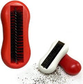 Table Crumb Sweeper 1 Pack White or Red 5.5" X 2.75" Inches Cleanning Brush by Unknown
