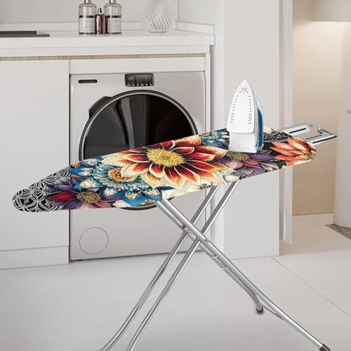 Boho Flower Ironing Board Cover Standard Ironing Board Cover - Image 2