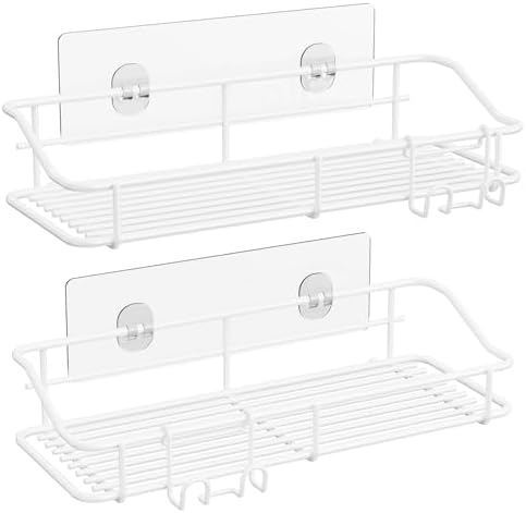 Nieifi Shower Caddy Adhesive, Shower Shelves, Shampoo Holder by Nieifi