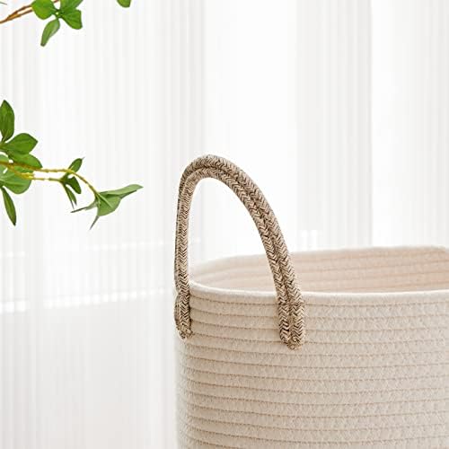 VIPOSCO 72L Tall Woven Laundry Basket Hamper - Image 3