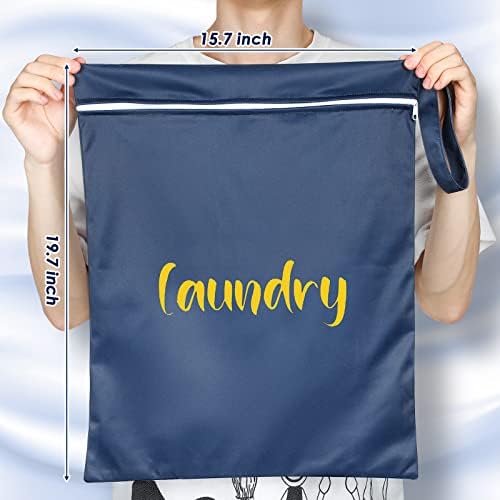 Shappy 2 Pack Wet Dry Bag Travel Laundry Waterproof, Laundry Style - Image 2