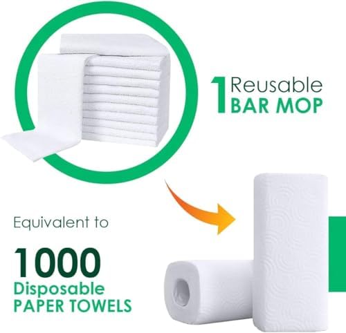Avalon Towels Bar Towels Size 14x17 Inches – 100% Cotton, Absorbent and - Image 2