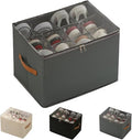 Oxford Fabric Foldable Design Shoe Organizer, Storage Box, Large Capacity by Unknown
