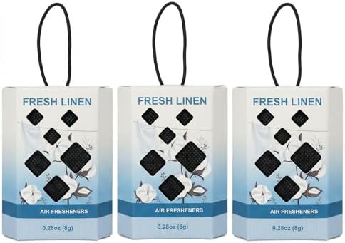 Fresh Linen 3 Pack Hanging Scented Sachets by Unknown