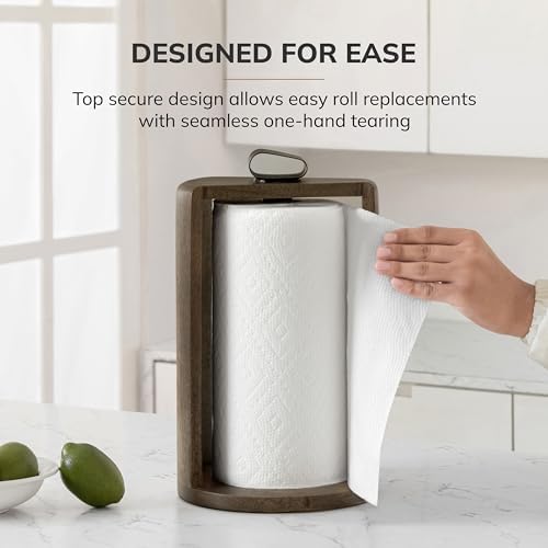 Anji Mountain Wooden Paper Towel Holder - Image 5