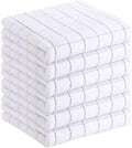 Homaxy 100% Cotton Terry Kitchen Towels, 6 Pack by Homaxy