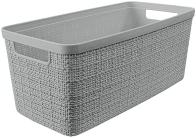 Curver Set of 8 Slim 6.8L Jute Decorative Plastic Organization and Storage - Image 3
