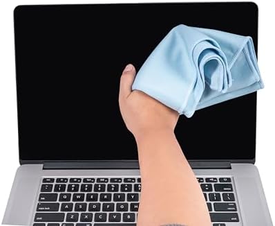 KLNYOO Microfiber Glass Cleaning Cloths Lint Free Streak Free Quickly and - Image 5