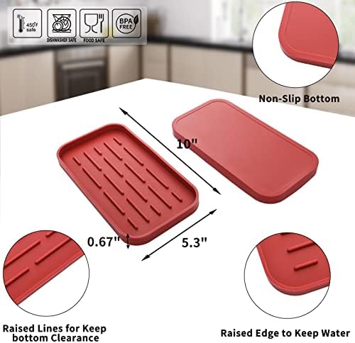 MicoYang Silicone Kitchen Sink Organizer Tray - Image 2