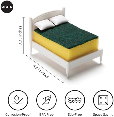 OTOTO Sponge Holder for Kitchen Sink - Image 2