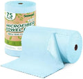 Microfiber Cleaning Cloths Roll 75 Pack 12x12 Inch Lint Free by SOOWASH