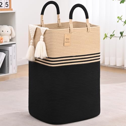 Laundry Basket Hamper, Blanket Storage, Dirty Clothes Hamper by Degeyoyo