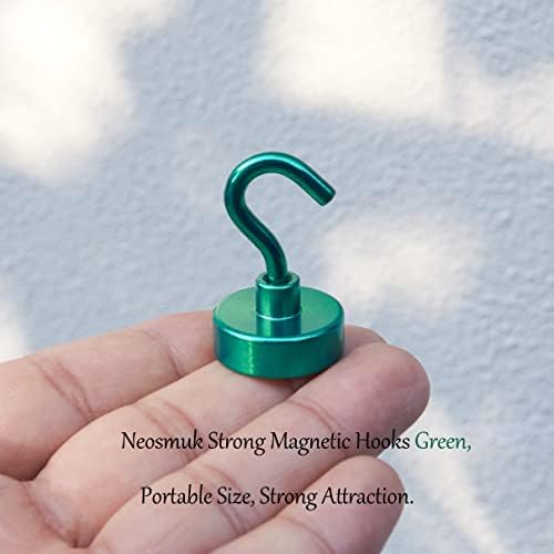 Neosmuk Magnetic Hooks for Cruise Cabins, 40lb Heavy Duty, 6 Pack - Image 2